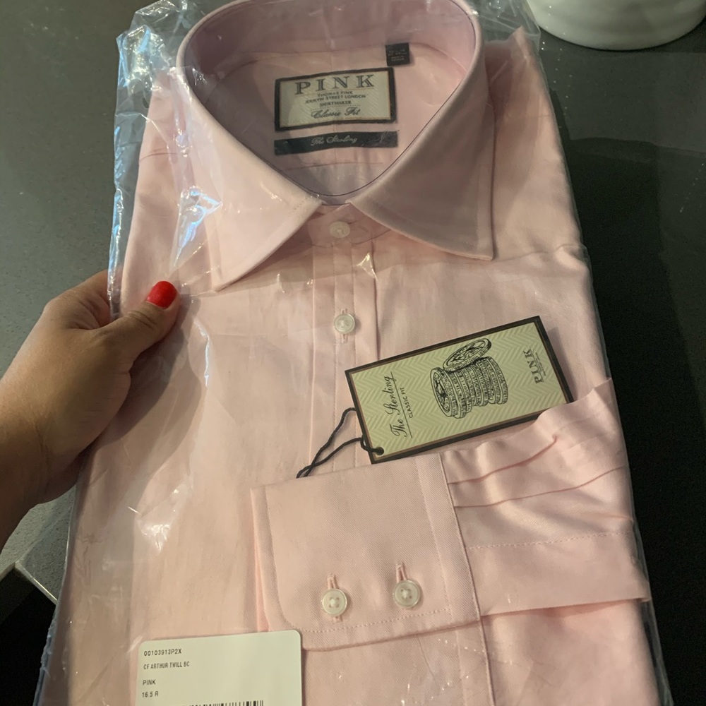 Brand new Pink dress shirt 👔 each shirt $50.00